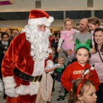Santa arrived at the Crescent Shopping Centre 
on Sunday, December 1st, 2024 and he greeted families at the Garryowen Mall entrance before leading a merry parade to his Grotto on City Mall. Picture: Olena Oleksienko/ilovelimerick