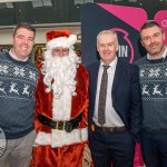 Santa arrived at the Crescent Shopping Centre 
on Sunday, December 1st, 2024 and he greeted families at the Garryowen Mall entrance before leading a merry parade to his Grotto on City Mall. Picture: Olena Oleksienko/ilovelimerick
