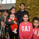 Santa arrived at the Crescent Shopping Centre 
on Sunday, December 1st, 2024 and he greeted families at the Garryowen Mall entrance before leading a merry parade to his Grotto on City Mall. Picture: Olena Oleksienko/ilovelimerick