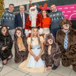 Santa arrived at the Crescent Shopping Centre 
on Sunday, December 1st, 2024 and he greeted families at the Garryowen Mall entrance before leading a merry parade to his Grotto on City Mall. Picture: Olena Oleksienko/ilovelimerick