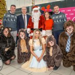 Santa arrived at the Crescent Shopping Centre 
on Sunday, December 1st, 2024 and he greeted families at the Garryowen Mall entrance before leading a merry parade to his Grotto on City Mall. Picture: Olena Oleksienko/ilovelimerick