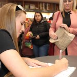 Pictured at the launch of Sarah Corbett Lynch’s book ‘Noodle Loses Dad’ at O’Mahony’s Booksellers on Monday, December 2. Picture: Kate Devaney/ilovelimerick.