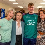 Past pupils, olympian Sarah Lavin & paralympian Tiarnan O'Donnell visited Castletroy College on March 26, 2025. Picture: Olena Oleksienko/ilovelimerick