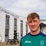 Past pupils, olympian Sarah Lavin & paralympian Tiarnan O'Donnell visited Castletroy College on March 26, 2025. Picture: Olena Oleksienko/ilovelimerick