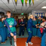 Past pupils, olympian Sarah Lavin & paralympian Tiarnan O'Donnell visited Castletroy College on March 26, 2025. Picture: Olena Oleksienko/ilovelimerick