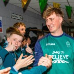 Past pupils, olympian Sarah Lavin & paralympian Tiarnan O'Donnell visited Castletroy College on March 26, 2025. Picture: Olena Oleksienko/ilovelimerick