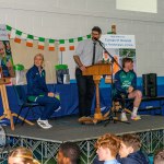 Past pupils, olympian Sarah Lavin & paralympian Tiarnan O'Donnell visited Castletroy College on March 26, 2025. Picture: Olena Oleksienko/ilovelimerick