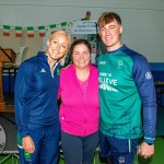 Past pupils, olympian Sarah Lavin & paralympian Tiarnan O'Donnell visited Castletroy College on March 26, 2025. Picture: Olena Oleksienko/ilovelimerick