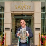 The Liam MacCarthy Cup visited The Savoy Limerick on Thursday, October 1st, 2026. Picture: Olena Oleksienko/ilovelimerick