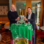 The Liam MacCarthy Cup visited The Savoy Limerick on Thursday, October 1st, 2026. Picture: Olena Oleksienko/ilovelimerick