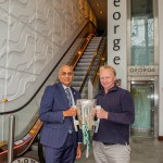 The Liam MacCarthy Cup visited The Savoy Limerick on Thursday, October 1st, 2026. Picture: Olena Oleksienko/ilovelimerick