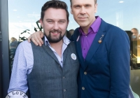 07/04/2015   
Barry Kiely and Richard Lynch (ILoveLimerick.com)  at the Yes Equality Limerick launch at the Limerick Strand Hotel.
Picture: Oisin McHugh     
www.oisinmchughphoto.com