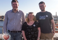 07/04/2015   
Padraig OSullivan, Evie Sammon and Andy Reddin at the Yes Equality Limerick launch at the Limerick Strand Hotel. 
Picture: Oisin McHugh     
www.oisinmchughphoto.com
