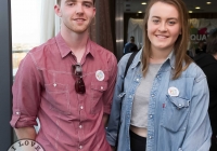 07/04/2015   
Lorcan ODonnell and Maeve McLoughlin at the Yes Equality Limerick launch at the Limerick Strand Hotel. 
Picture: Oisin McHugh     
www.oisinmchughphoto.com