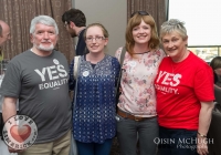 07/04/2015   
John McGlynn, Linda McGlynn, Cathy McGlynn, Anne McGlynn at the Yes Equality Limerick launch at the Limerick Strand Hotel. 
Picture: Oisin McHugh     
www.oisinmchughphoto.com