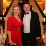 Pictured at the Shannon Region Ambassador Awards 2019 in Dromoland Castle are Noreen and Noel O’Malley. Picture: Kate Devaney/ilovelimerick.