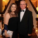 Pictured at the Shannon Region Ambassador Awards 2019 in Dromoland Castle are Dr. Anca Minescu and Seamus Walsh . Picture: Kate Devaney/ilovelimerick.