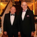 Pictured at the Shannon Region Ambassador Awards 2019 in Dromoland Castle are David Ward and Tom Caffrey. Picture: Kate Devaney/ilovelimerick.