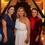 Pictured at the Shannon Region Ambassador Awards 2019 in Dromoland Castle are Holly English, Karen Brosnahan and Danielle Devaney from the Shannon Region Conference and Sports Bureau. Picture: Kate Devaney/ilovelimerick.