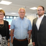 At the Simon Zebo Mayoral reception Cllr. Elenora Hogan, Martin O'Brien and Colin Breen. Picture: Zoe Conway/ilovelimerick.