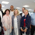 At the Simon Zebo Mayoral reception Arthur Zebo, Simon Zebo, Colin Breen and Martin O'Brien (Back), Mired Horan, Rose Duffy and Cllr. Marion Hurley (Front). Picture: Zoe Colin BreenConway/ilovelimerick.