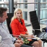 Inspirational Motivational Speaker Sinead Kane spoke at an awards ceremony at Holmes O'Malley Sexton in honour of the  recipients of the Bon Secours Hospital Great Limerick Run 2018 Fittest Company Challenge. Picture: Zoe Conway/ilovelimerick.com 2018. All Rights Reserved.