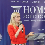 Inspirational Motivational Speaker Sinead Kane spoke at an awards ceremony at Holmes O'Malley Sexton in honour of the  recipients of the Bon Secours Hospital Great Limerick Run 2018 Fittest Company Challenge. Picture: Zoe Conway/ilovelimerick.com 2018. All Rights Reserved.
