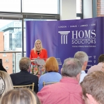 Inspirational Motivational Speaker Sinead Kane spoke at an awards ceremony at Holmes O'Malley Sexton in honour of the  recipients of the Bon Secours Hospital Great Limerick Run 2018 Fittest Company Challenge. Picture: Zoe Conway/ilovelimerick.com 2018. All Rights Reserved.