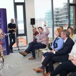 Inspirational Motivational Speaker Sinead Kane spoke at an awards ceremony at Holmes O'Malley Sexton in honour of the  recipients of the Bon Secours Hospital Great Limerick Run 2018 Fittest Company Challenge. Picture: Zoe Conway/ilovelimerick.com 2018. All Rights Reserved.