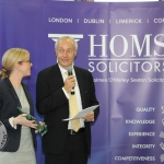 Inspirational Motivational Speaker Sinead Kane spoke at an awards ceremony at Holmes O'Malley Sexton in honour of the  recipients of the Bon Secours Hospital Great Limerick Run 2018 Fittest Company Challenge. Picture: Zoe Conway/ilovelimerick.com 2018. All Rights Reserved.