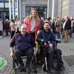A protest against Special Needs Assistant (SNA) cuts took place outside Limerick City and County Council offices to campaign against the original proposal by Government to adjust how SNA posts are allocated on Wednesday, February 25, 2026. Picture: Anastasiia Lapko/ilovelimerick