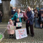 A protest against Special Needs Assistant (SNA) cuts took place outside Limerick City and County Council offices to campaign against the original proposal by Government to adjust how SNA posts are allocated on Wednesday, February 25, 2026. Picture: Anastasiia Lapko/ilovelimerick
