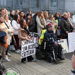 A protest against Special Needs Assistant (SNA) cuts took place outside Limerick City and County Council offices to campaign against the original proposal by Government to adjust how SNA posts are allocated on Wednesday, February 25, 2026. Picture: Anastasiia Lapko/ilovelimerick