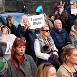 A protest against Special Needs Assistant (SNA) cuts took place outside Limerick City and County Council offices to campaign against the original proposal by Government to adjust how SNA posts are allocated on Wednesday, February 25, 2026. Picture: Anastasiia Lapko/ilovelimerick