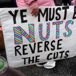 A protest against Special Needs Assistant (SNA) cuts took place outside Limerick City and County Council offices to campaign against the original proposal by Government to adjust how SNA posts are allocated on Wednesday, February 25, 2026. Picture: Anastasiia Lapko/ilovelimerick