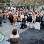A protest against Special Needs Assistant (SNA) cuts took place outside Limerick City and County Council offices to campaign against the original proposal by Government to adjust how SNA posts are allocated on Wednesday, February 25, 2026. Picture: Anastasiia Lapko/ilovelimerick