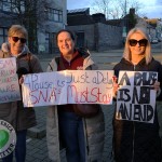 A protest against Special Needs Assistant (SNA) cuts took place outside Limerick City and County Council offices to campaign against the original proposal by Government to adjust how SNA posts are allocated on Wednesday, February 25, 2026. Picture: Anastasiia Lapko/ilovelimerick