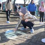 Standing for Peace event took place at Arthur’s Quay Park on Sat, Feb 25, 2023 in honour of the 1 year anniversary of the war in Ukraine.  Picture: Farhan Saeed/ilovelimerick