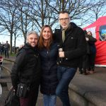 Standing for Peace event took place at Arthur’s Quay Park on Sat, Feb 25, 2023 in honour of the 1 year anniversary of the war in Ukraine.  Picture: Farhan Saeed/ilovelimerick