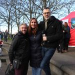 Standing for Peace event took place at Arthur’s Quay Park on Sat, Feb 25, 2023 in honour of the 1 year anniversary of the war in Ukraine.  Picture: Farhan Saeed/ilovelimerick