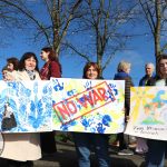 Standing for Peace event took place at Arthur’s Quay Park on Sat, Feb 25, 2023 in honour of the 1 year anniversary of the war in Ukraine.  Picture: Farhan Saeed/ilovelimerick