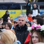 Standing for Peace event took place at Arthur’s Quay Park on Sat, Feb 25, 2023 in honour of the 1 year anniversary of the war in Ukraine.  Picture: Farhan Saeed/ilovelimerick