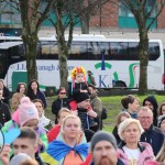 Standing for Peace event took place at Arthur’s Quay Park on Sat, Feb 25, 2023 in honour of the 1 year anniversary of the war in Ukraine.  Picture: Farhan Saeed/ilovelimerick