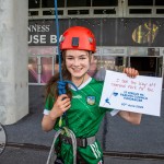 Pupils, parents, teachers and past pupils took to the dizzy heights of Thomond Park today, Friday June 20th to raise funds for Glin’s national school, St. Fergus NS. Picture: Olena Oleksienko/ilovelimerick