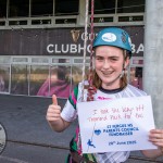 Pupils, parents, teachers and past pupils took to the dizzy heights of Thomond Park today, Friday June 20th to raise funds for Glin’s national school, St. Fergus NS. Picture: Olena Oleksienko/ilovelimerick