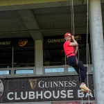 Pupils, parents, teachers and past pupils took to the dizzy heights of Thomond Park today, Friday June 20th to raise funds for Glin’s national school, St. Fergus NS. Picture: Olena Oleksienko/ilovelimerick