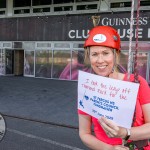 Pupils, parents, teachers and past pupils took to the dizzy heights of Thomond Park today, Friday June 20th to raise funds for Glin’s national school, St. Fergus NS. Picture: Olena Oleksienko/ilovelimerick