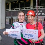 Pupils, parents, teachers and past pupils took to the dizzy heights of Thomond Park today, Friday June 20th to raise funds for Glin’s national school, St. Fergus NS. Picture: Olena Oleksienko/ilovelimerick
