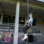 Pupils, parents, teachers and past pupils took to the dizzy heights of Thomond Park today, Friday June 20th to raise funds for Glin’s national school, St. Fergus NS. Picture: Olena Oleksienko/ilovelimerick