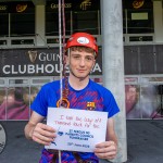 Pupils, parents, teachers and past pupils took to the dizzy heights of Thomond Park today, Friday June 20th to raise funds for Glin’s national school, St. Fergus NS. Picture: Olena Oleksienko/ilovelimerick